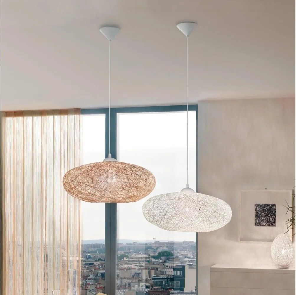 Eglo 93373 - Závesné svietidlo CAMPILO 1xE27/60W/230V