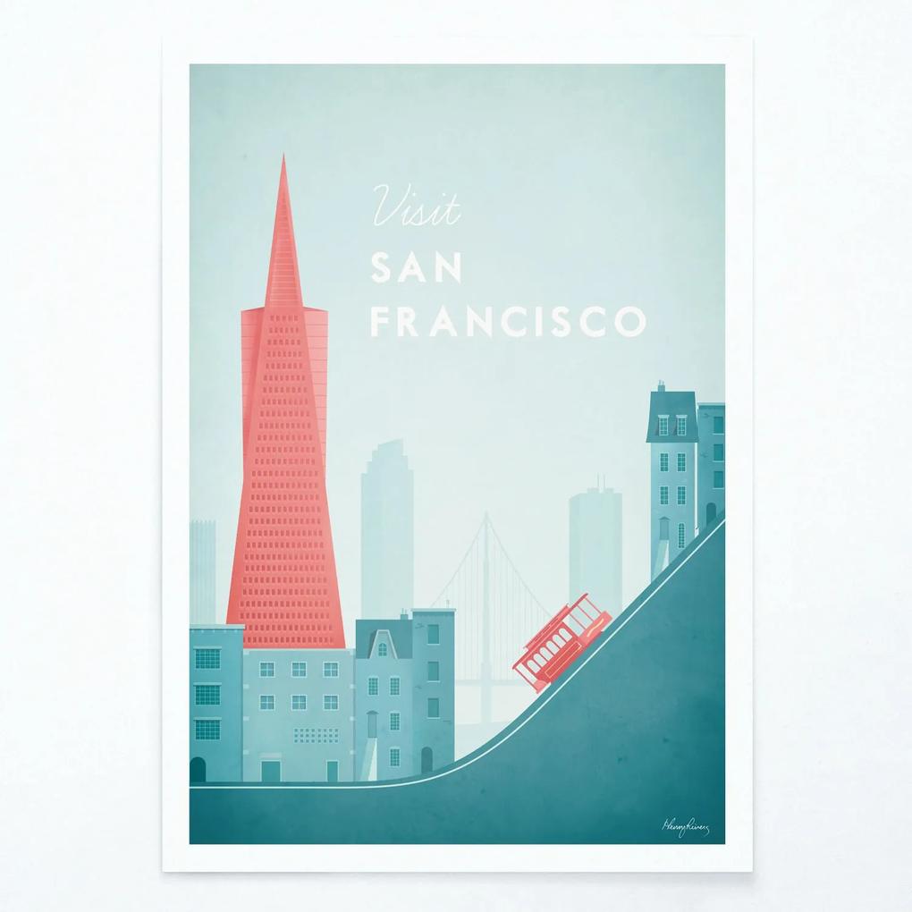 San Francisco plagát (A3)