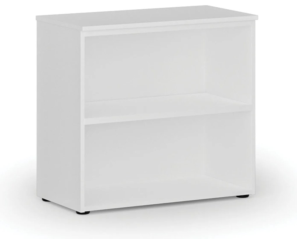 Kancelársky regál PRIMO WHITE, 800 x 420 x 740 mm, biela
