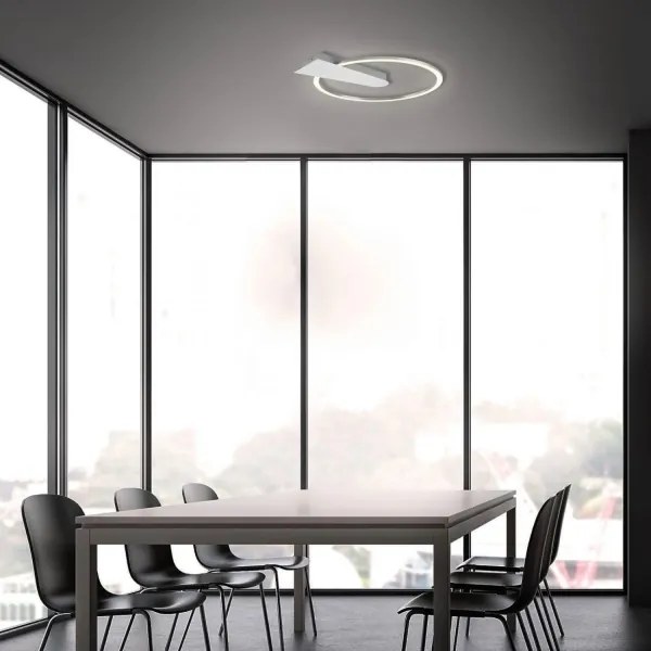 Briloner 3542-018 - LED Stmievateľné stropné svietidlo NICO LED/12W/230V chróm