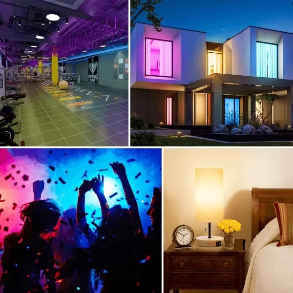 LED RGBW Stmievateľná žiarovka MESH G120 E27/4,9W/230V 2700-6500K + DO - Aigostar