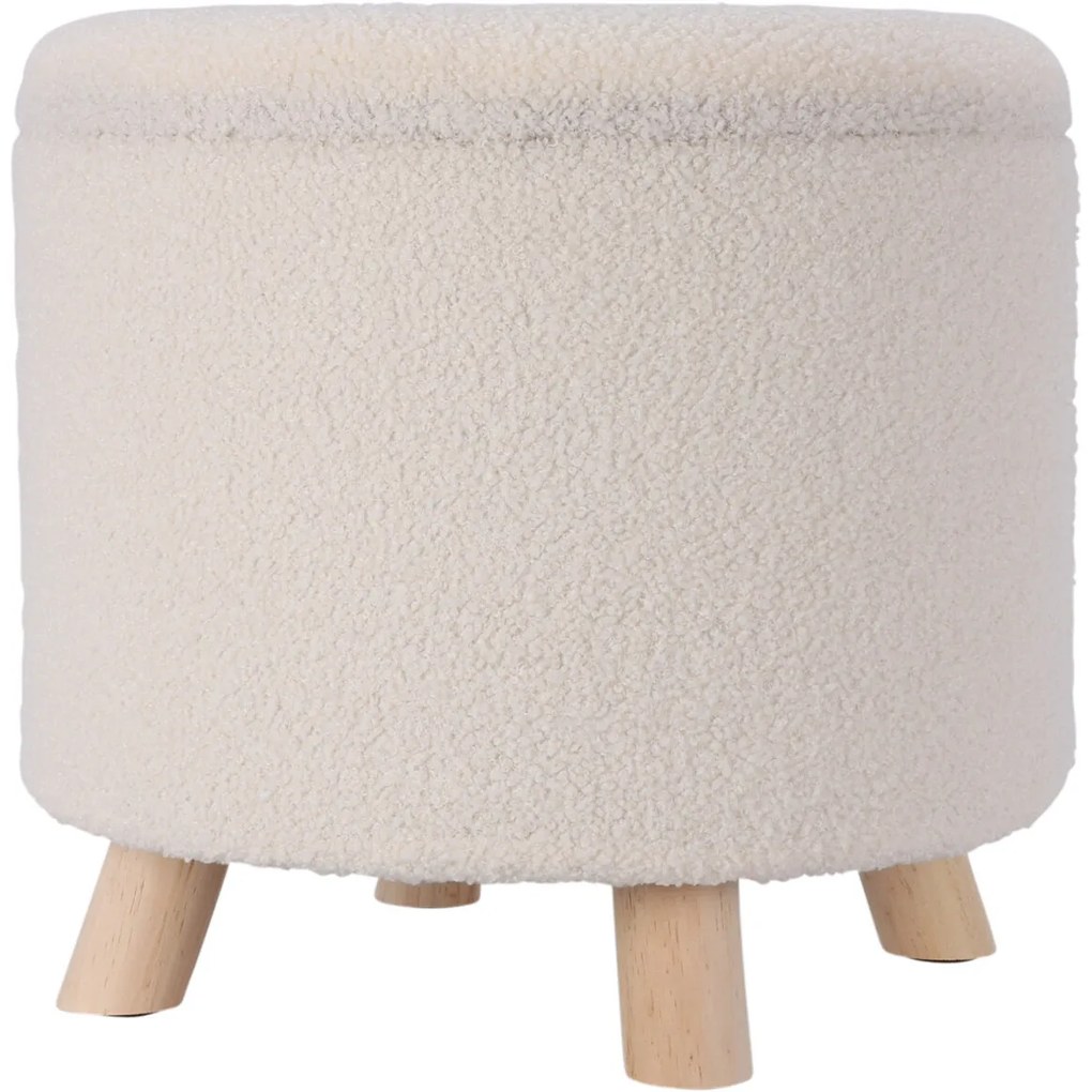 Stolička Teddy, biela