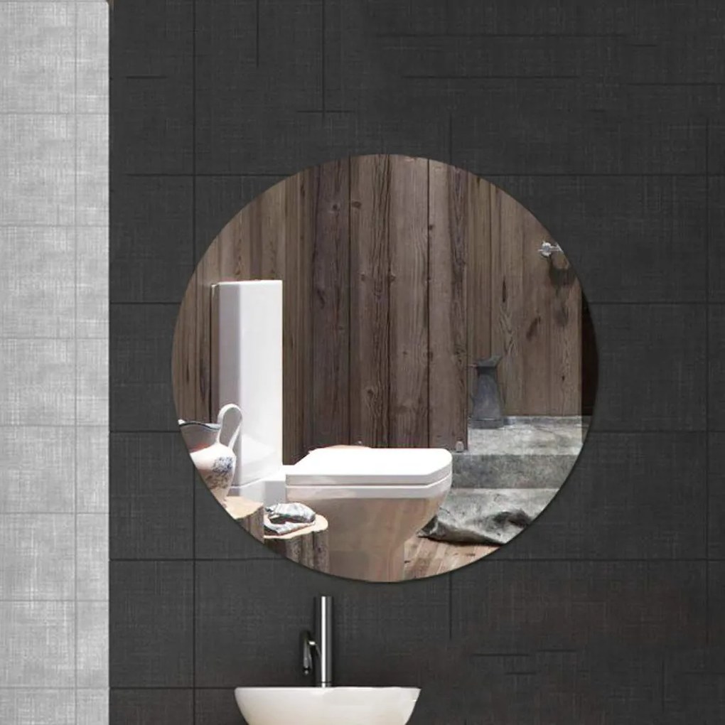 Tutumi, okrúhle zrkadlo bez rámu 50cm MR050, HOM-03697