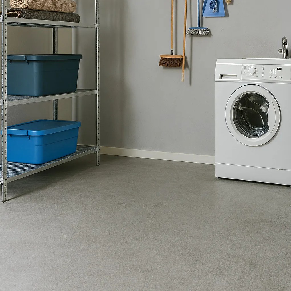 Gerflor, PVC podlaha - lino Flexar Nerok 2152 Shade Grey, na mieru, šíře 2m,4m, šedá, bez podkladu, chodba / predsieň