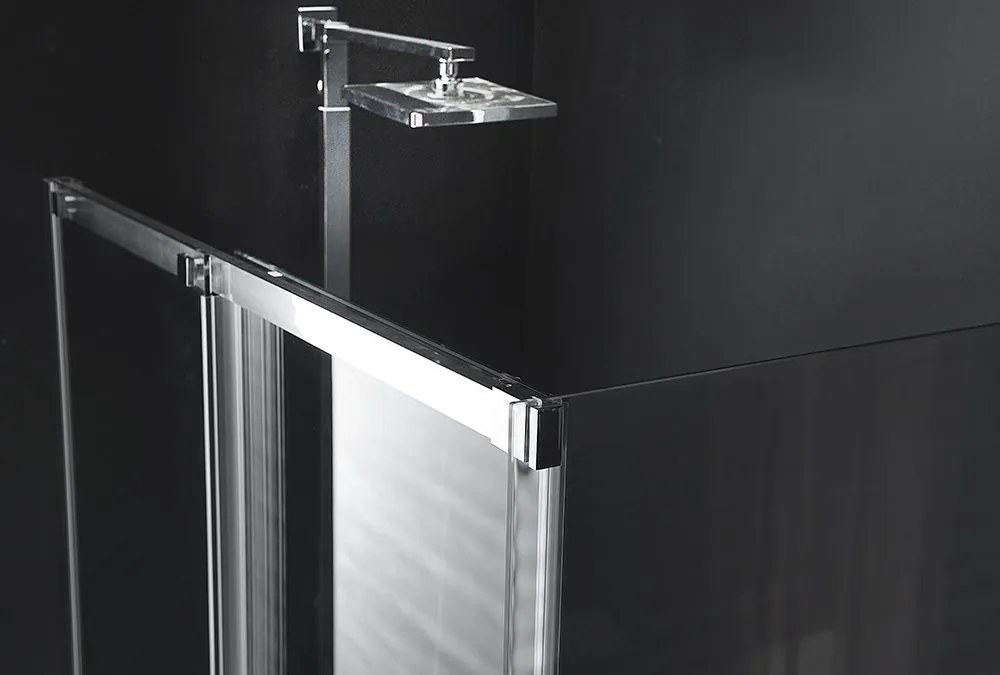 Polysan Polysan, ALTIS obdĺžniková sprchová zástena 1300x1000mm L/P varianta, AL4015CAL6115C