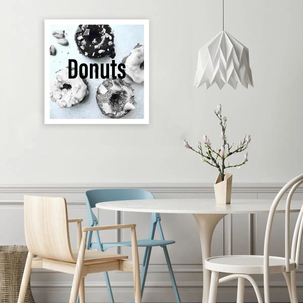 Obraz na plátně Donuty - 30x30 cm