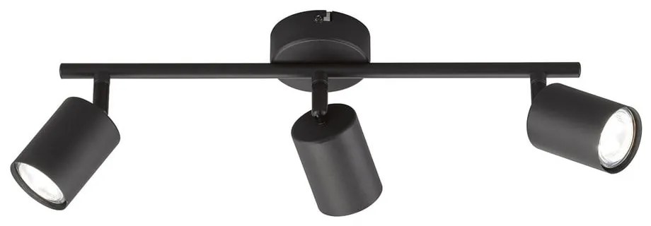 Čierne kovové LED bodové svietidlo 8x42 cm Vano – Fischer & Honsel