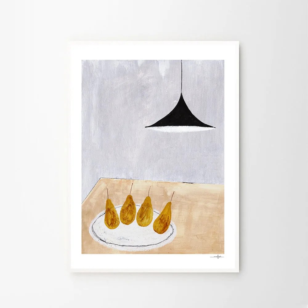Moikka Plagát Pears by Ana Frois 30x40