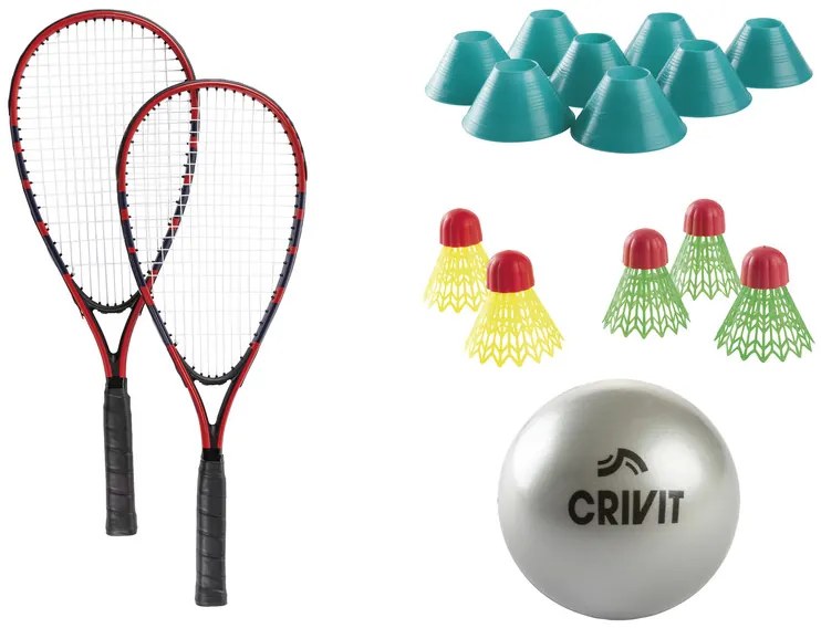CRIVIT Súprava rakiet na Rapid Ball (oranžová/modrá) (100362612)