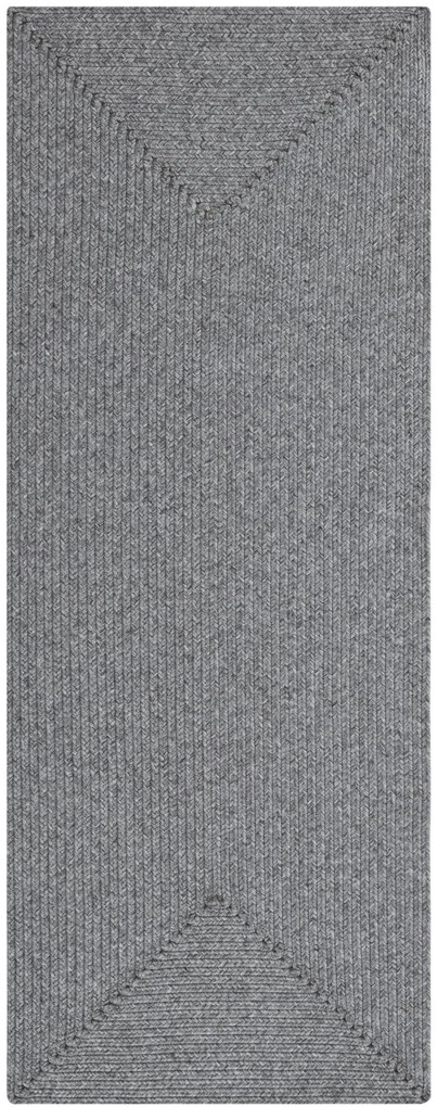 Hanse Home, Kusový koberec Braided 105551 Light Grey – na von aj na doma, 200x290, šedá, chodba / predsieň