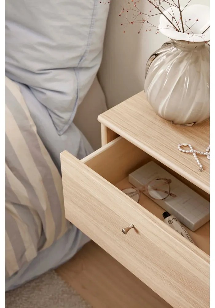 Závesný nočný stolík s poličkami v dekore duba Mistral - Hammel Furniture