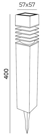 SADA 4x LED Solárna lampa LED/0,06W/1,2V 1xAAA 6000K IP44 100 mAh