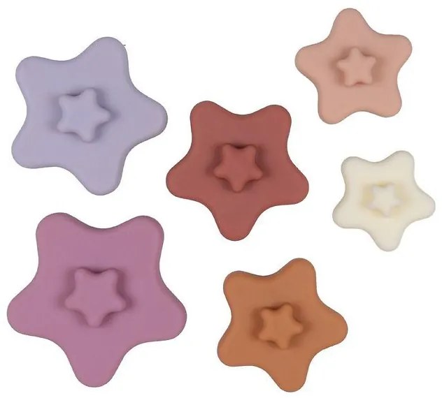 PETIT MONKEY Skladacia veža Silicone Nova Orchid