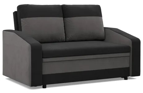 Pohovka ORION čierna / sivá