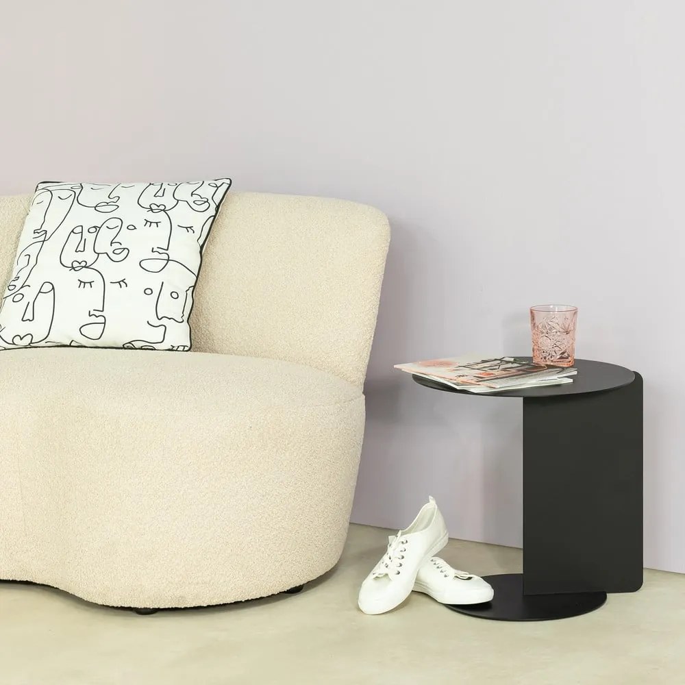 Kovový okrúhly odkladací stolík ø 40 cm Salsa – Spinder Design