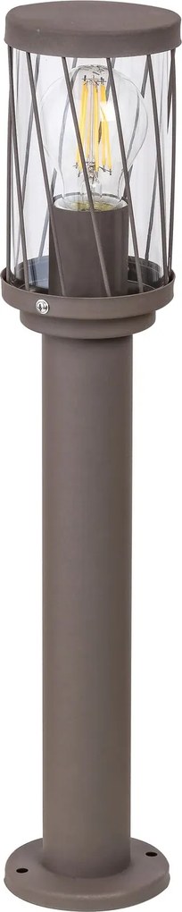 Rabalux BUDAPEST záhradný stĺpik max. 40W/E27/IP44 - hnedá, 8889