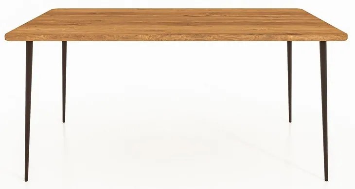 Jedálenský stôl z dubového dreva 200x90 cm Kula - The Beds