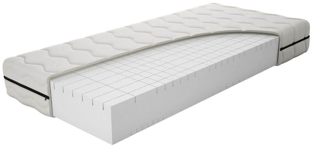 Penový matrac SOMNUS Micro 200 x 90 cm (T2/T3). Vlastná spoľahlivá doprava až k Vám domov. 1041540