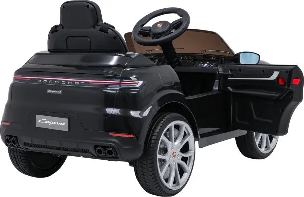 Elektrické autíčko Porsche Cayenne čierne