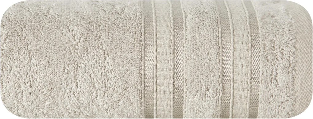 BAMBUSOVÝ UTERÁK MILA12 SADA 3KS 70X140 CM BÉŽOVÁ