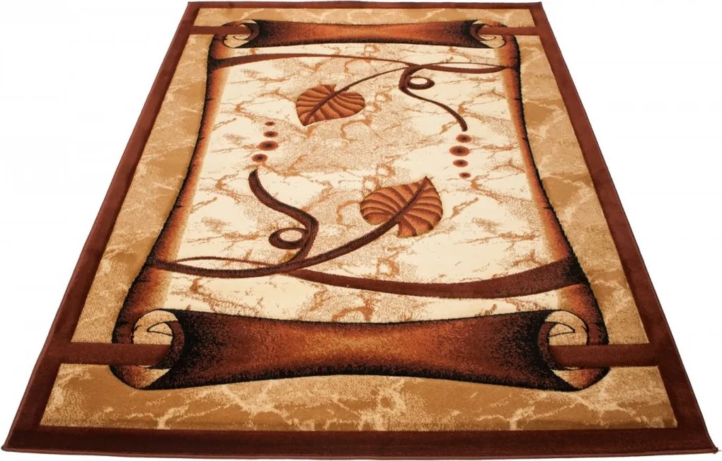 TA Koberec 9106A HNEDÁ ANTOGYA Rozmer: 110x265 cm