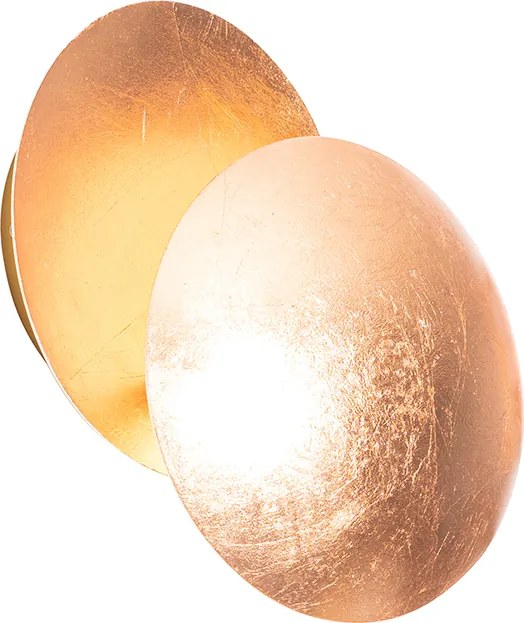 Inteligentná nástenná lampa medená vrátane WiFi G9 - Sunrise