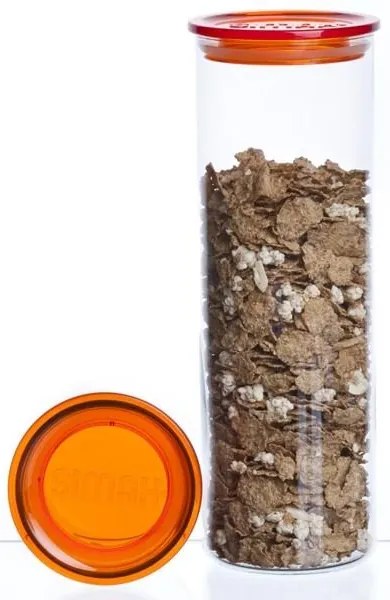 SIMAX NÁDOBA S ORANŽOVÝM VEKOM 1800ML