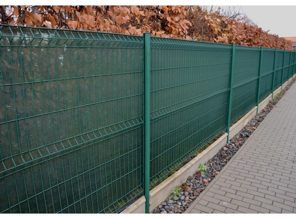 Tieniaca sieť na plot 80%, 90 g/m2, 1,5 x 50 m