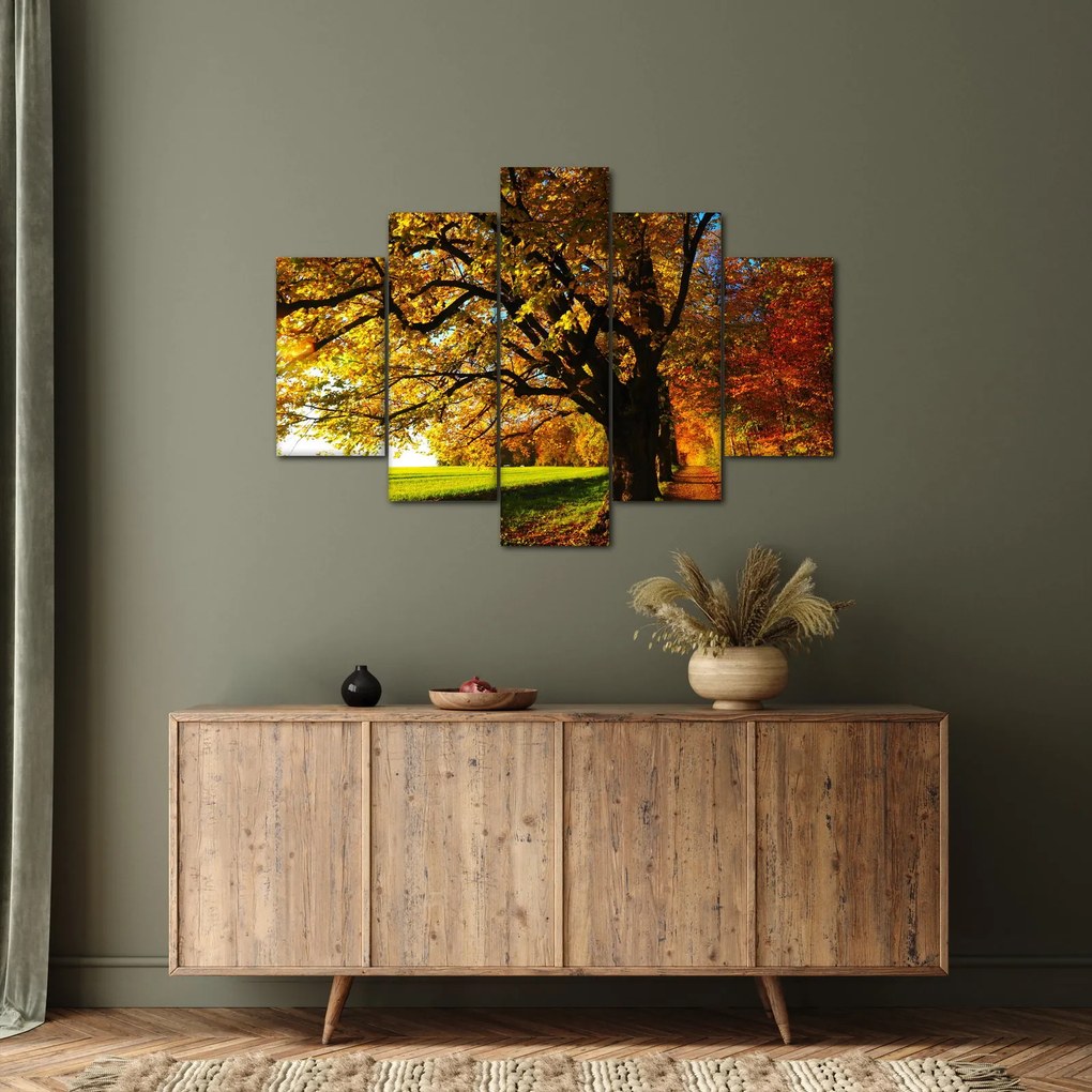 Obraz jesenného stromu (150x105 cm)