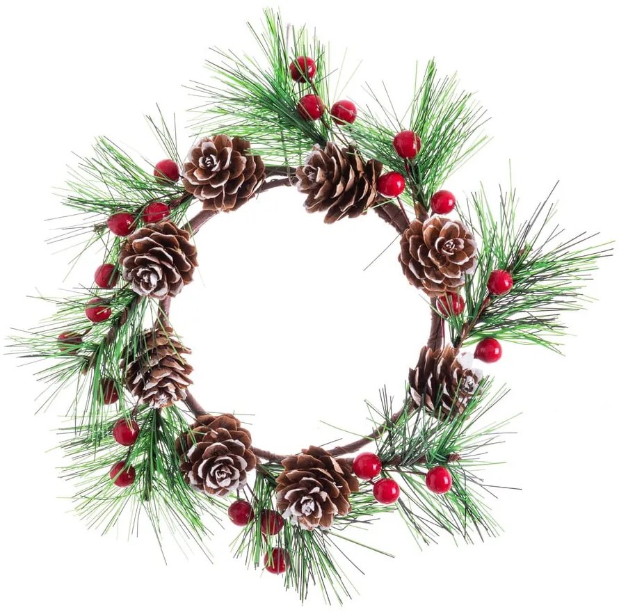 Vianočný veniec ø 10 cm Acebo – Casa Selección