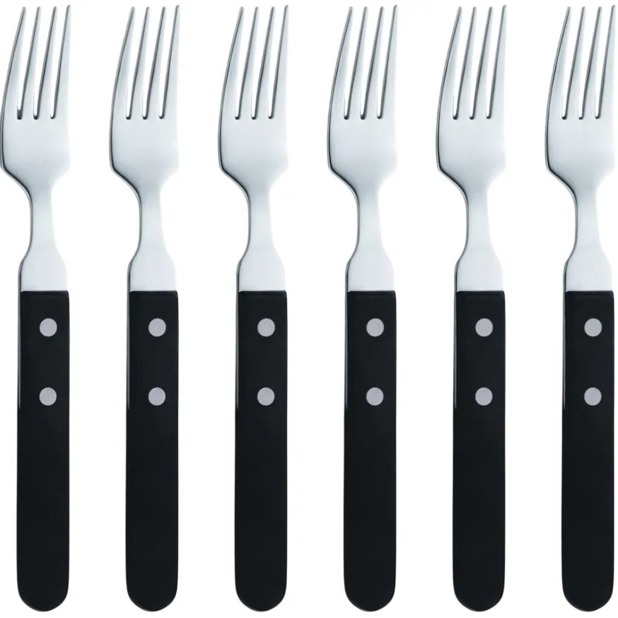 Amefa 6-dielna súprava steakových vidličiek Pizza