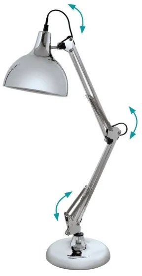 Eglo 94702 - Stolná lampa BORGILLIO 1xE27/40W/230V