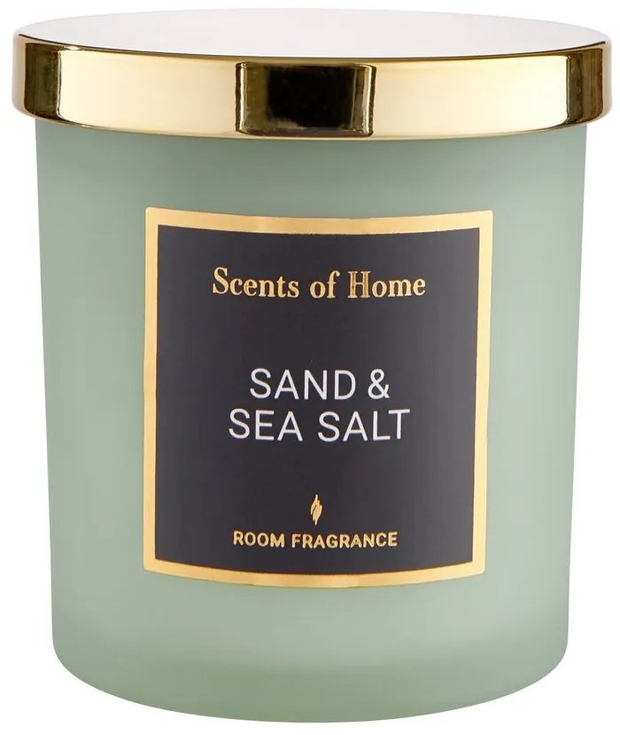 Butlers SCENTS OF HOME Vonná sviečka so sójovým voskom piesok a morská soľ