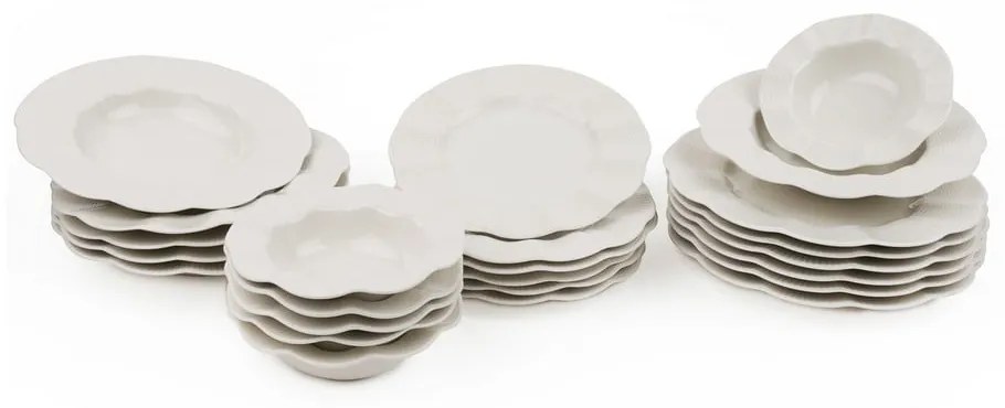 24-dielna sada porcelánového riadu Kutahya Viktor
