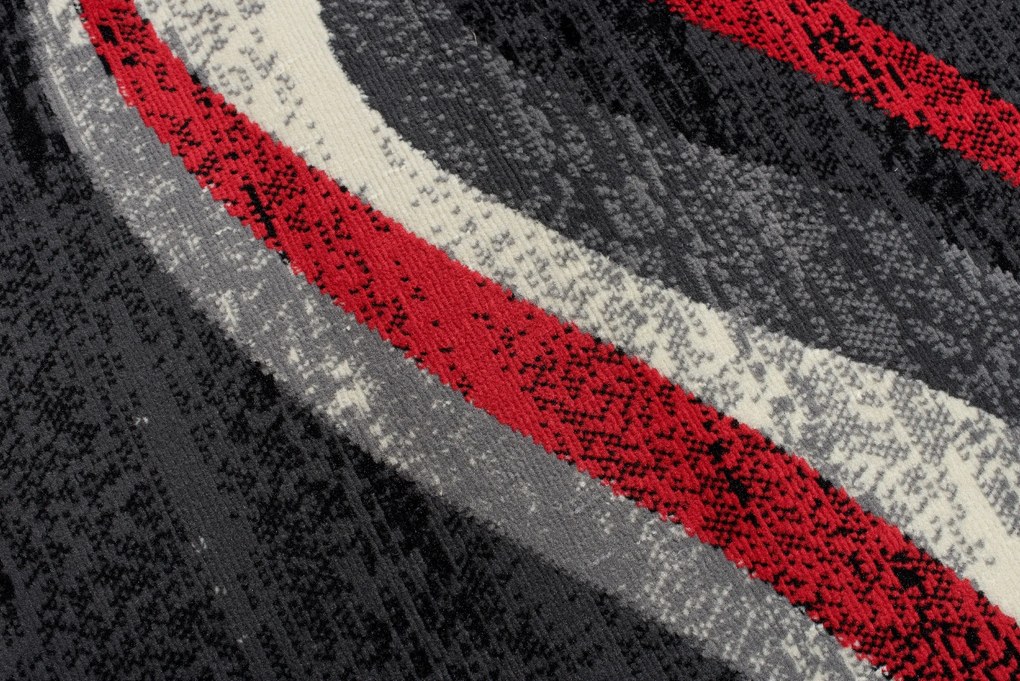 TA Koberec D317A TMAVO ŠEDÁ LACNÝ PP CRM Rozmer: 70x200 cm