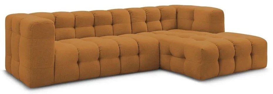 Okrovožltá rohová pohovka (pravý roh) Cloud – Bobochic Paris