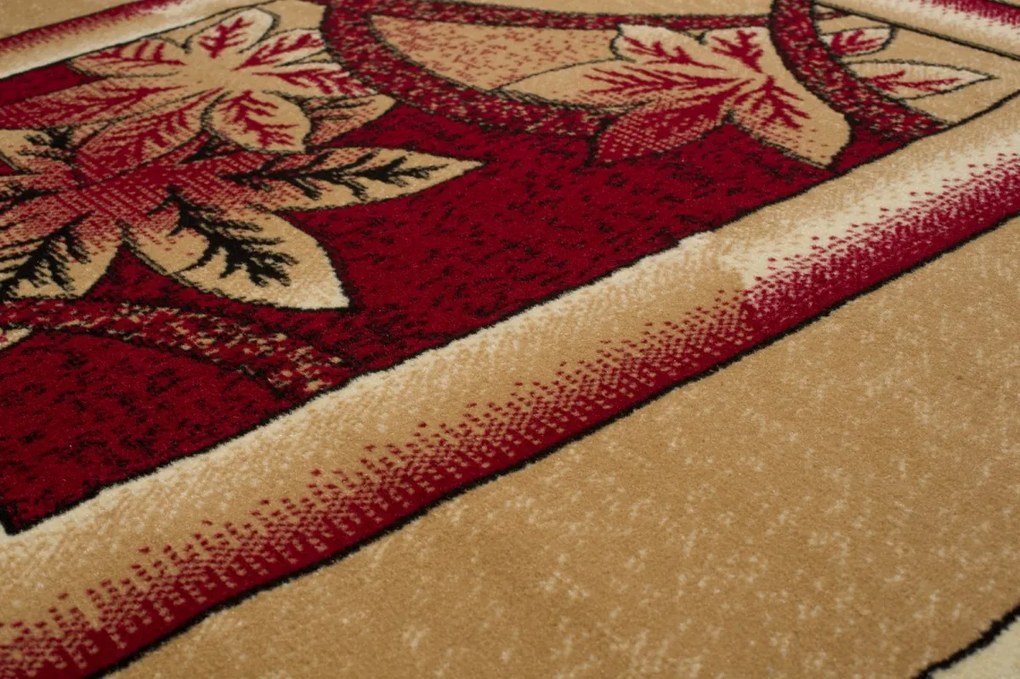 TA Koberec 1912B ČERVENÝ ATLAS PP Rozmer: 120x170 cm