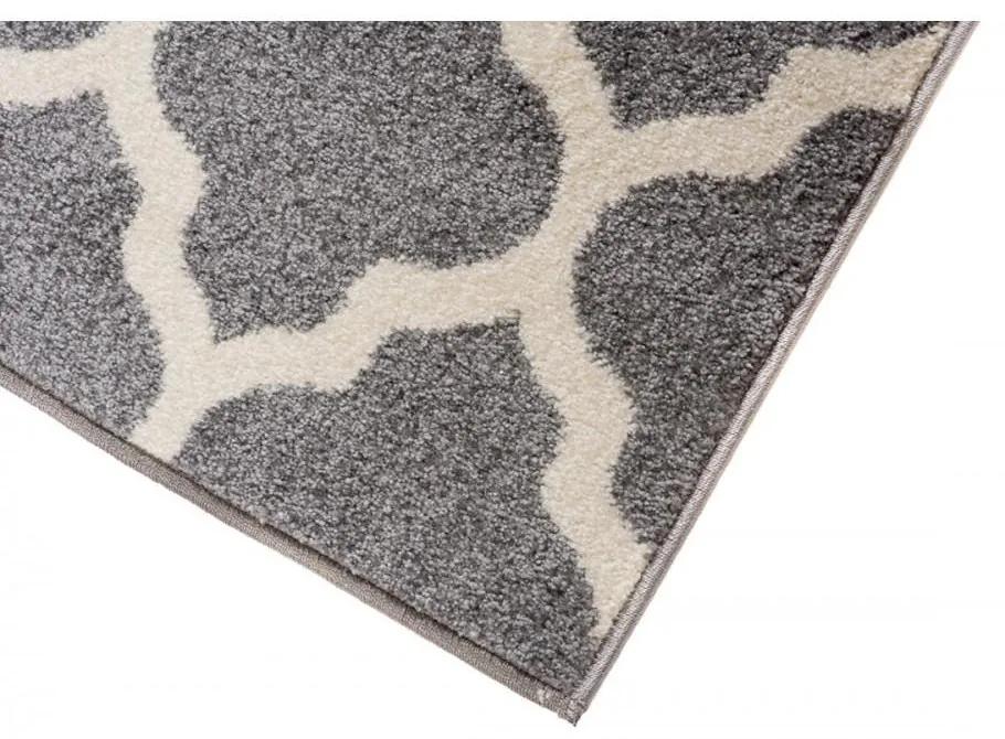 Kusový koberec Berda sivý atyp 100x250cm