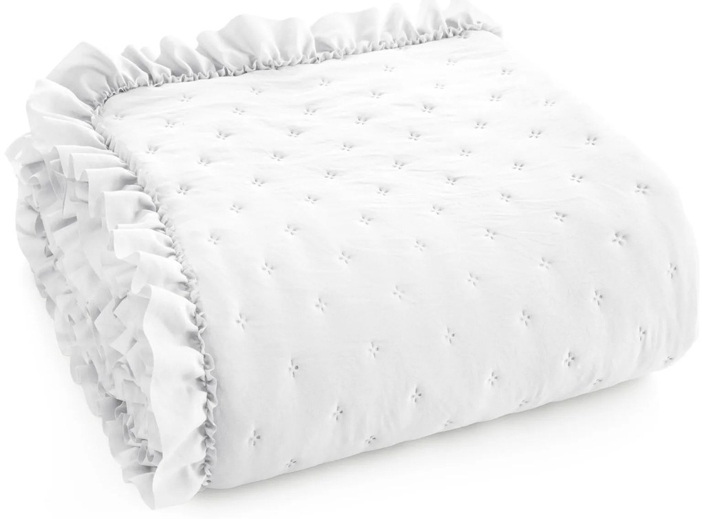 PREHOZ NA POSTEĽ LIBI3 200X220 CM BIELY