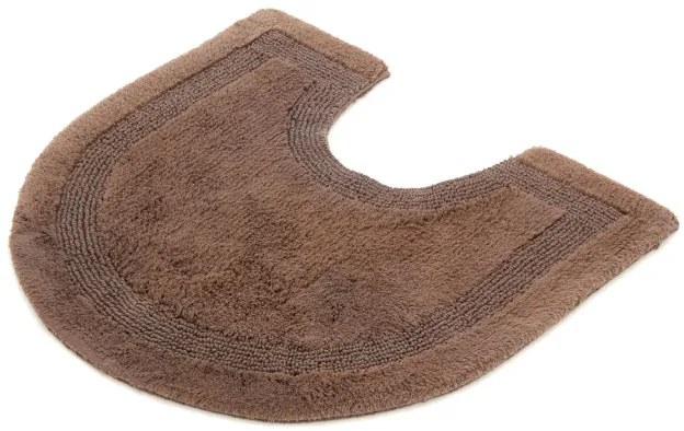 Kúpelňový koberček Keno Elips WC Sepia B03 s výrezom