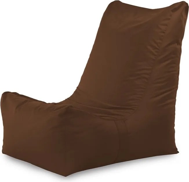 Set 2 sedacích vakov Distinto Nylon tmavohnedý Outdoor 62 × 82 × 90 cm