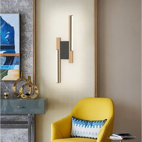 Wofi 4031-206- LED stlmiteľné nástenné svietidlo PALERMO 11W/230V kaučukovník