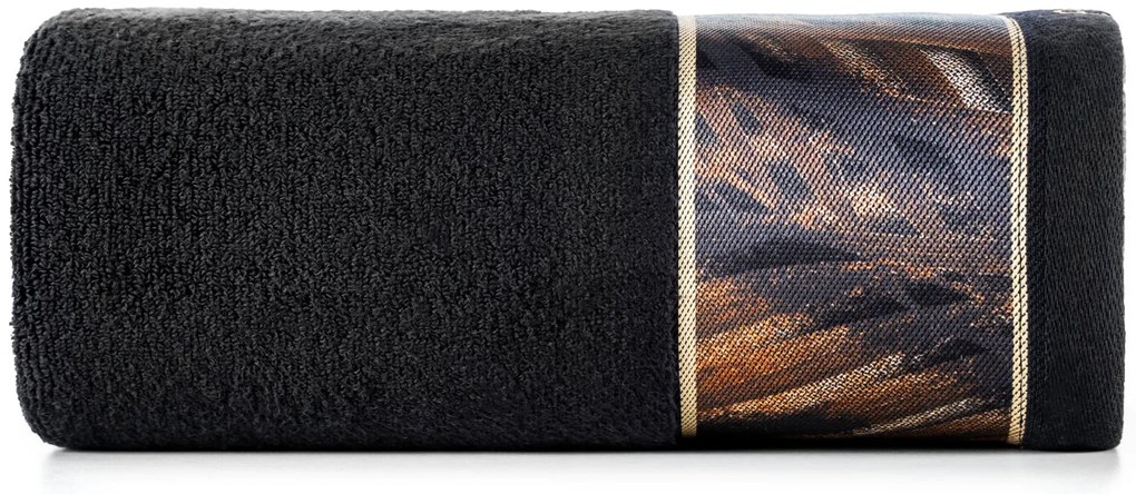 FROTÉ UTERÁK EVA MINGE11 50X90 CM ČIERNA