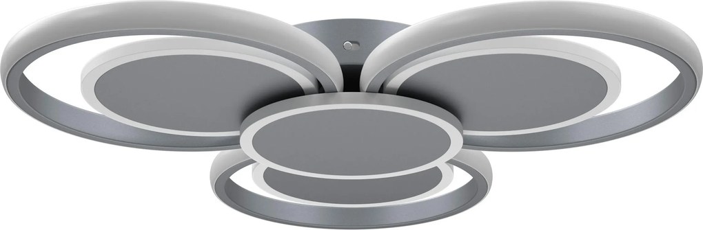 XXXLutz STROPNÉ LED SVIETIDLO, 57/7 cm Novel - Interiérové svietidlá - 0051110012