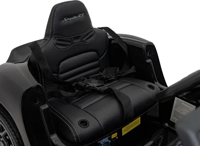 Elektrické autíčko Porsche Spyder RS 718 MP4 čierne
