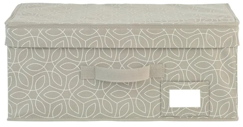 Béžový úložný box Wenko Balance, 44 x 33 x 19 cm