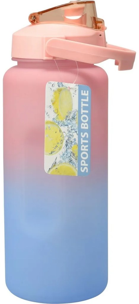Športová fľaša, 2 l, modrá