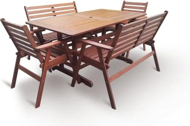 Záhradná stolová zostava MONROO Combi