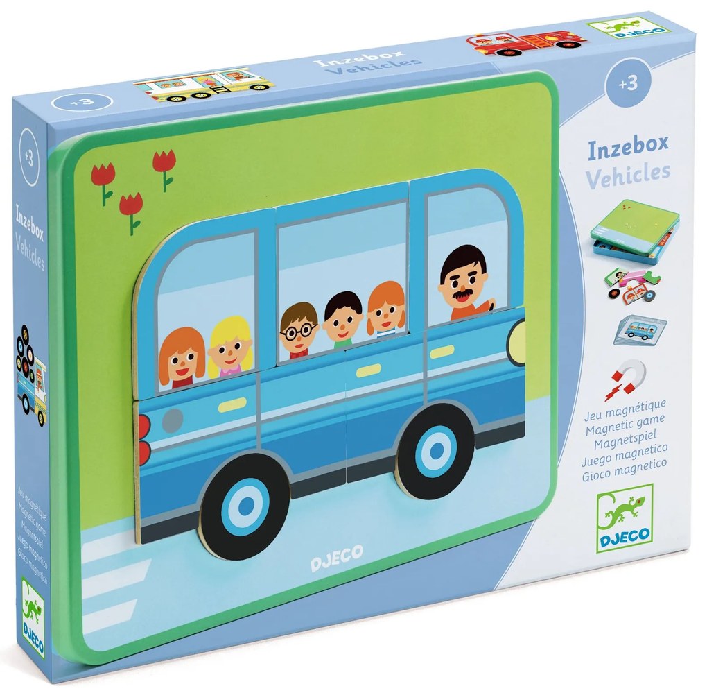 Hra s magnetmi – vozidlá