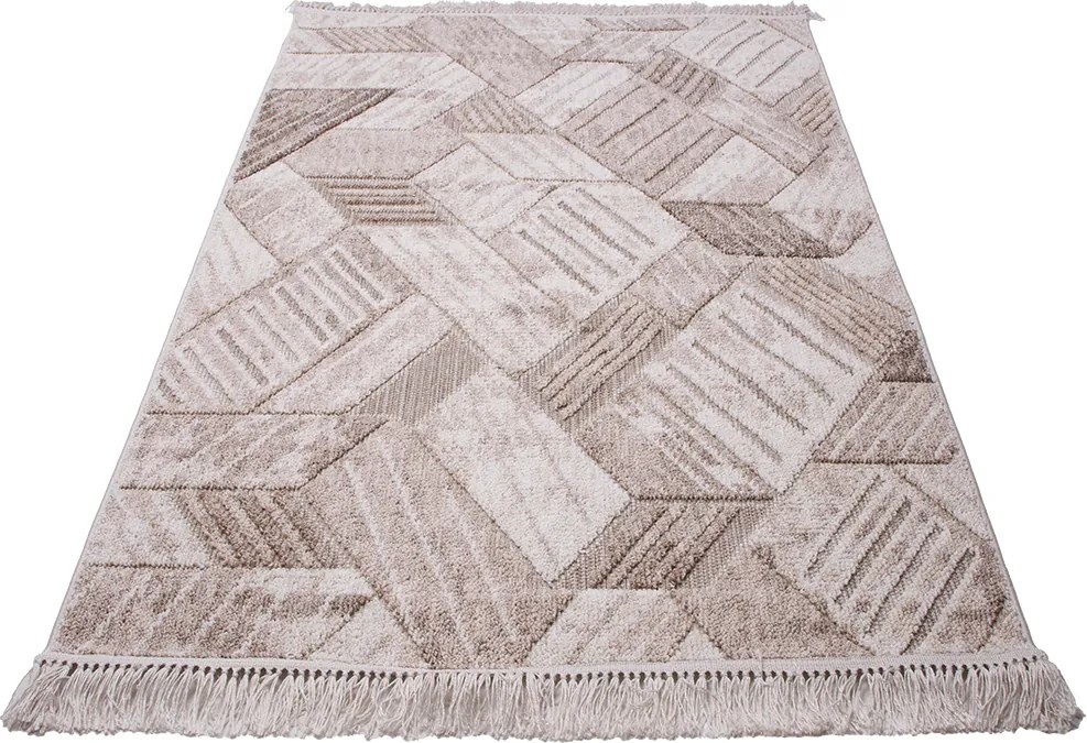 Koberec Benita 515 D.BEIGE/CREAM rozmery koberec: 120x170 cm
